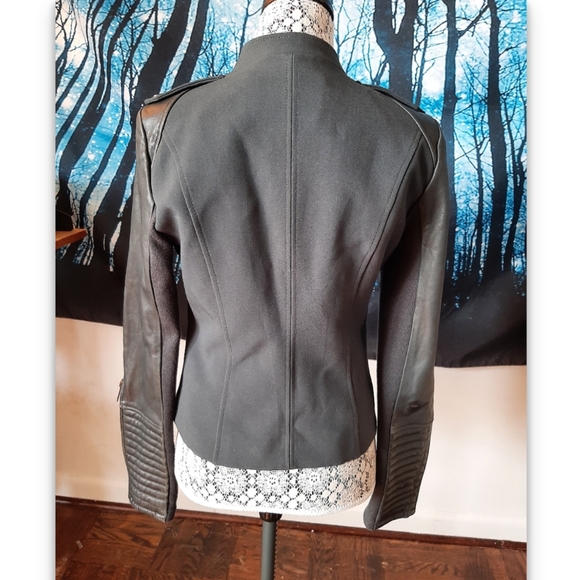 BCBG Max Azria Spring Moto Jacket - Picture 2 of 3